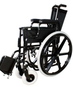 Tough wheelchair folded