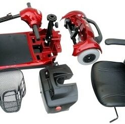 Mobility scooter dismantled